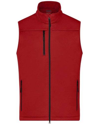Men's Softshell Vest Red
