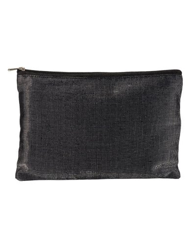 Beauty case in policotone brillante Nero