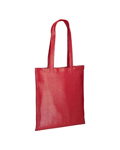 Shopper in policotone brillante
