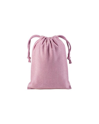 Sacchetto regalo in policotone brillante Rosa