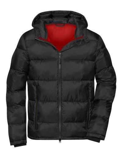 Men's Padded Jacket Black/Red