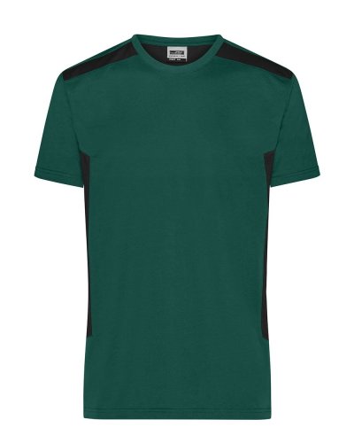 T-Shirt da lavoro da uomo Dark-green/Black