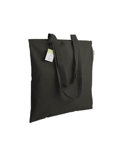 Shopper in cotone organico Nero