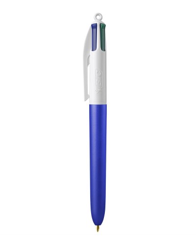 Penna 4 Colours Glacé with Lanyard Blu Glace/White