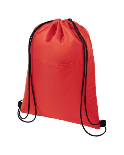Borsa frigo Oriole con cordoncino da 12 lattine Rosso