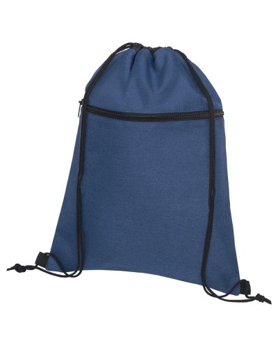Zaino Hoss con cordoncino Navy melange