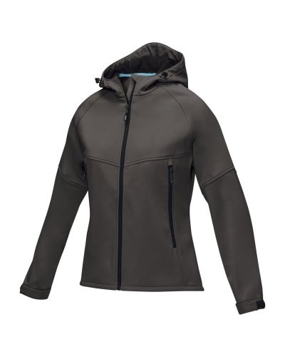 Giacca Coltan da donna in softshell riciclato Storm Grey