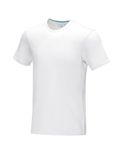 T-shirt Azurite a manica corta da uomo in tessuto organico Bianco