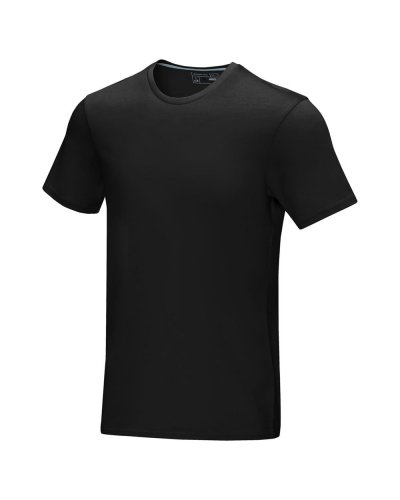 T-shirt Azurite a manica corta da uomo in tessuto organico Nero