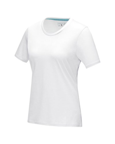 T-shirt Azurite a manica corta da donna in tessuto organico Bianco