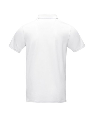 Polo Graphite a manica corta da uomo in tessuto organico