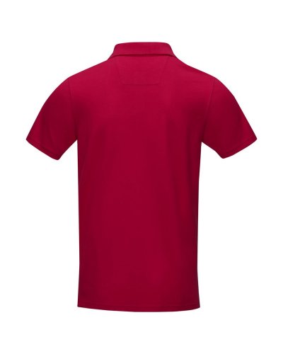 Polo Graphite a manica corta da uomo in tessuto organico
