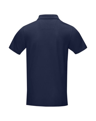 Polo Graphite a manica corta da uomo in tessuto organico