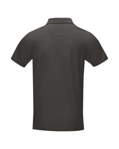 Polo Graphite a manica corta da uomo in tessuto organico