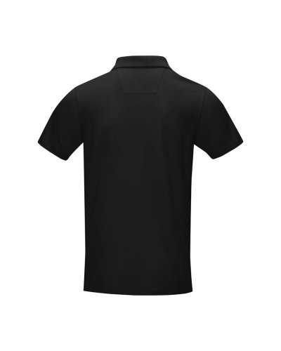 Polo Graphite a manica corta da uomo in tessuto organico