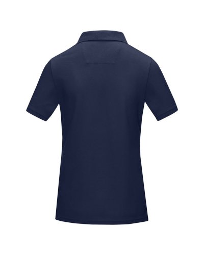 Polo Graphite a manica corta da donna in tessuto organico