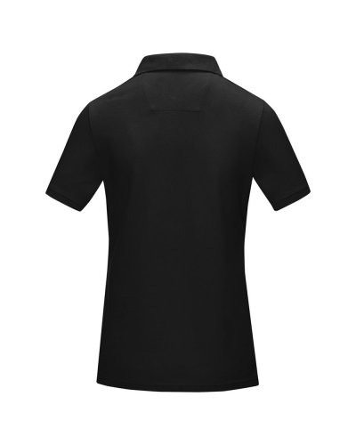 Polo Graphite a manica corta da donna in tessuto organico