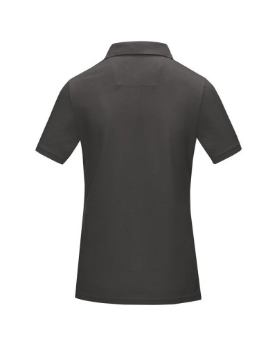 Polo Graphite a manica corta da donna in tessuto organico