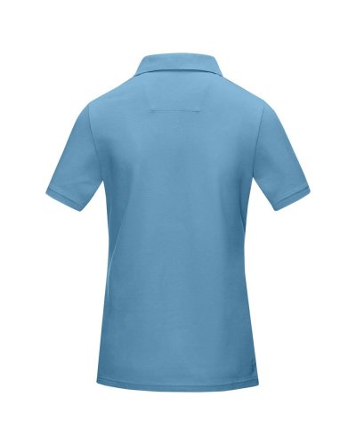 Polo Graphite a manica corta da donna in tessuto organico