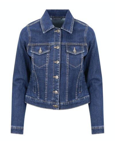 Olivia Denim Jacket Dark blue wash