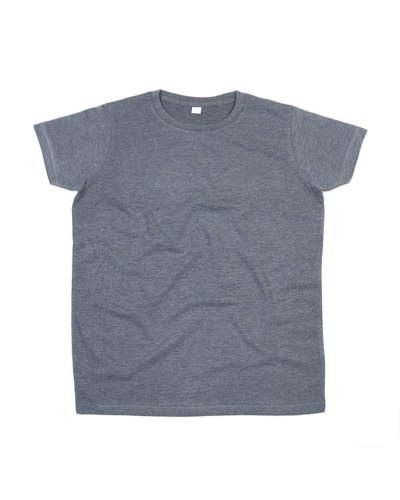 Men's Essential Organic T Charcoal Grey Melange