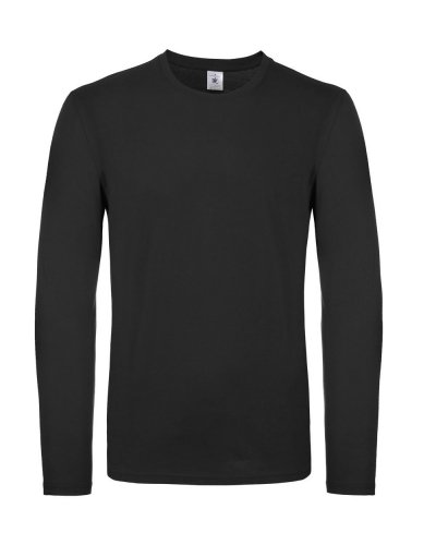 T-shirt e190 maniche lunghe Black