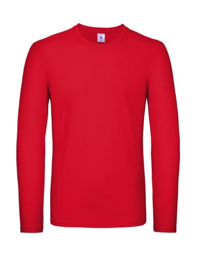 T-shirt e190 maniche lunghe Red