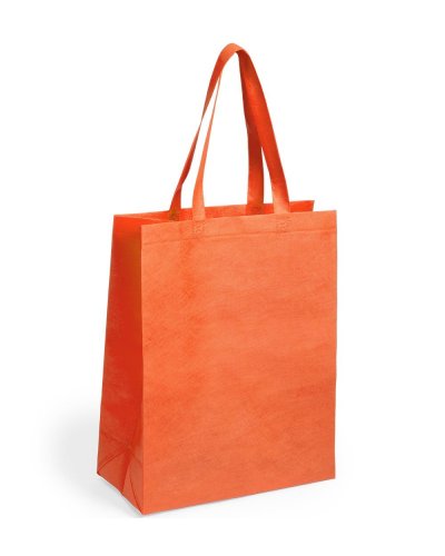 Borsa shopping con soffietto manici lunghi