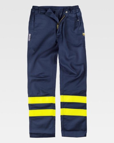 Pantalone per saldatura ignifuga e antistatica