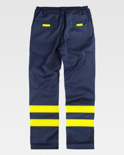 Pantalone per saldatura ignifuga e antistatica