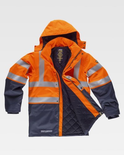 Parka prendas técnicas