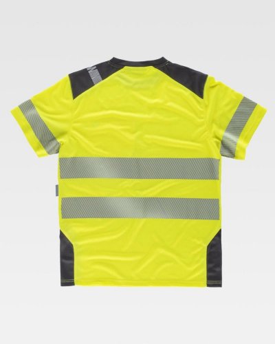 T-shirt alta visibilità combinata