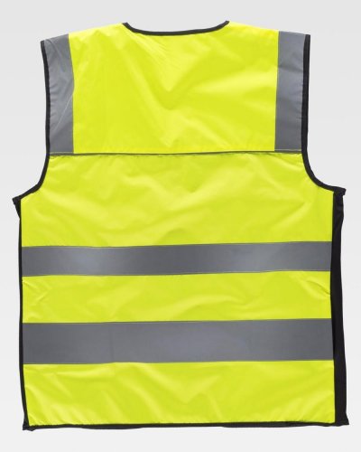 Gilet multitasche certificato alta visibilità