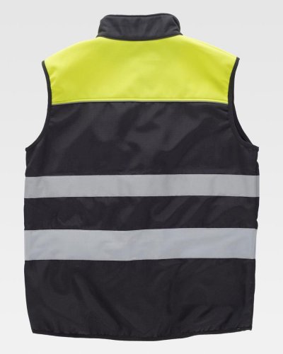 Gilet Workshell con tessuto Ripstop