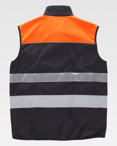 Gilet Workshell con tessuto Ripstop