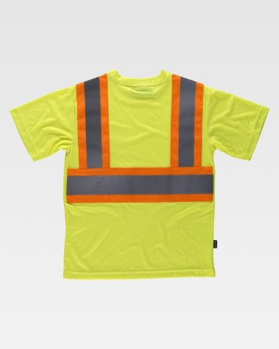 T-shirt riflettente-fluorescente