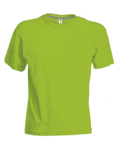 T-shirt bambino Sunset Verde Acido