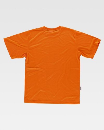 T-shirt girocollo manica corta alta visibilità