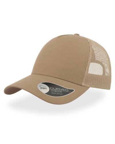 Cappellino Rapper Cotton Khaki-Stone