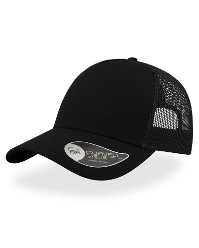 Cappellino Rapper Cotton Black/Black