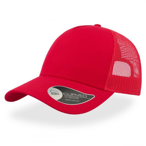 Cappellino Rapper Cotton Red / Red
