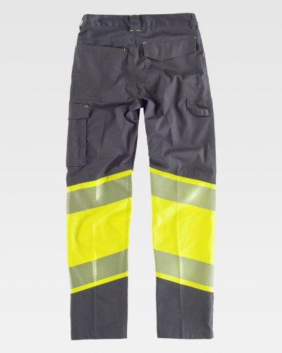 Pantalone elasticizzato bidirezionale combinato