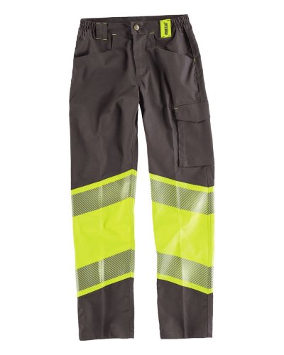 Pantalone elasticizzato bidirezionale combinato