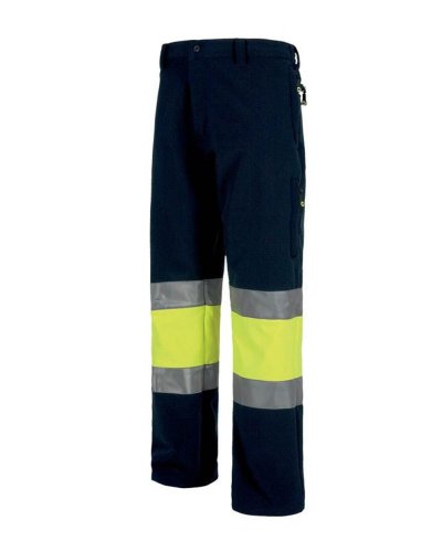 Pantalone certificato alta visibilità bicolore Workshell