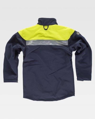 Giacca Workshell con cerniera
