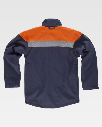 Giacca Workshell con cerniera