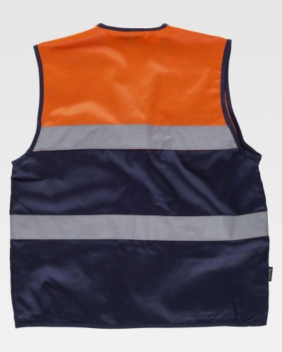 Gilet con chiusura a cerniera di nylon
