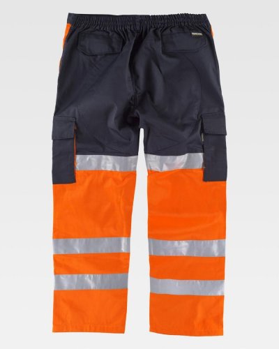 Pantalone multitasche bicolore certificato