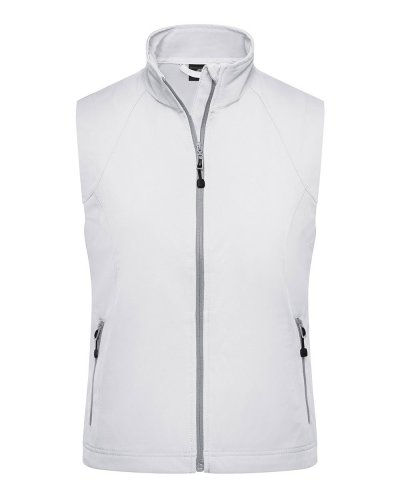 Ladies' Softshell Vest Off-white