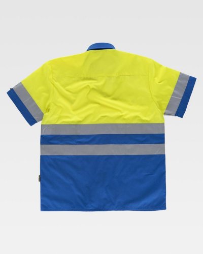 Camicia a maniche corte alta visibilità